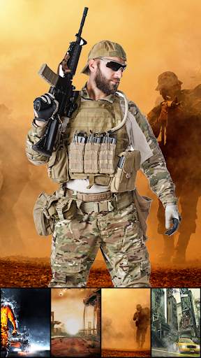 Commando Photo Suit screenshot 5