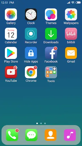 X Launcher: With OS13 Style Theme & Control Center 1 تصوير الشاشة