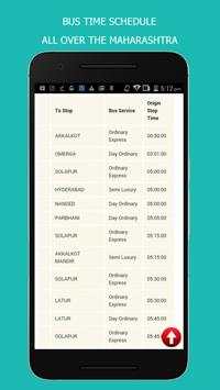 MSRTC BUS SCHEDULE screenshot 2