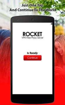 Rocket Vpn free proxy server screenshot 2