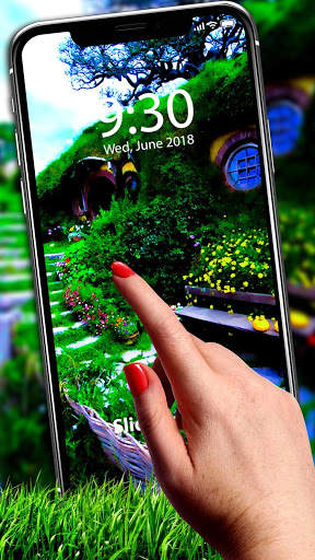 Beautiful Spring Garden APUS Live Wallpaper screenshot 1
