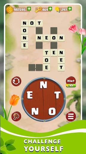 Word connect :Crossword puzzle screenshot 1