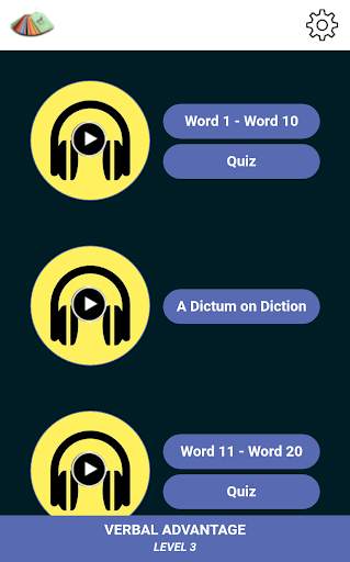 Verbal Advantage - Level 3 screenshot 1