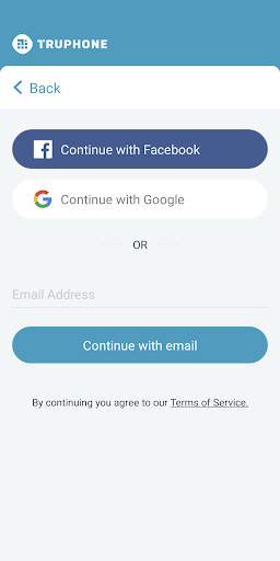 My Truphone screenshot 2