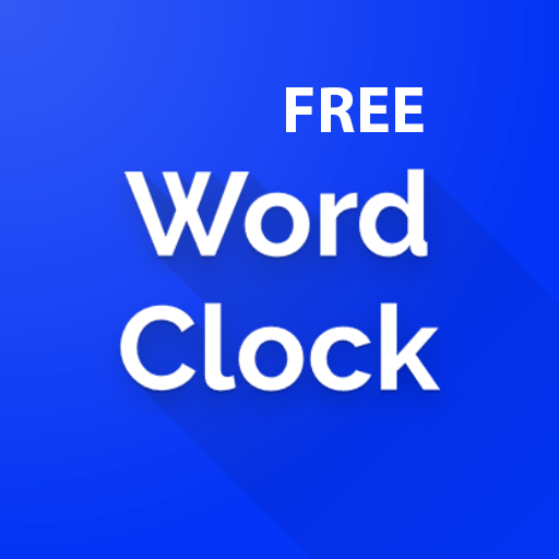 Word Clock Widget Free - Simple Clock Widget free icon