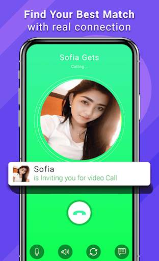 Random Video Call Live - Girls Video Chat App screenshot 2