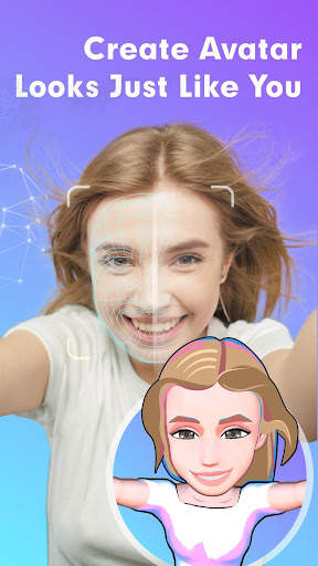 3D Avatar Creator, emoji maker&keyboard | Bemoji screenshot 1