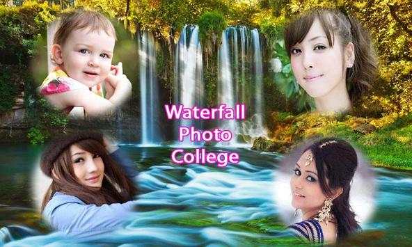 Waterfall photo collage frames 3 تصوير الشاشة