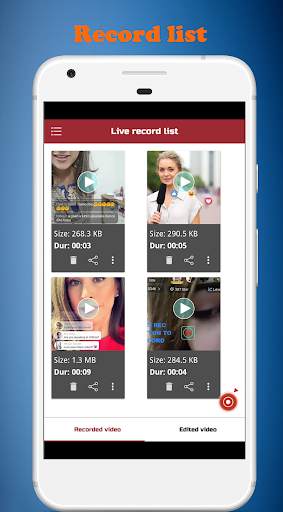 Live screen recorder - Live screen record,capture screenshot 1