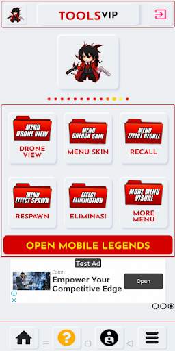 Afrizal VIP New - Tools Skin ML screenshot 2