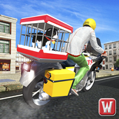 City Bike Rider: Pet Animal Transport Game icon