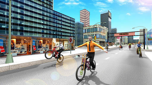 BMX BiCycle Rider: cycle Racing Games 2021 1 تصوير الشاشة