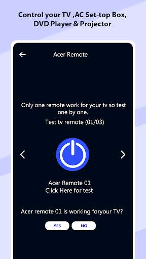 Remote control for TV, AC, Settop box -STB screenshot 5