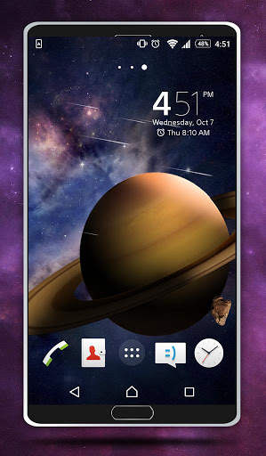 Saturn Live Wallpaper screenshot 7