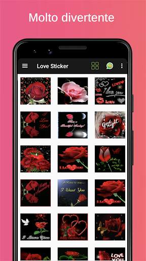 Amore adesivo - WAStickerApps screenshot 6