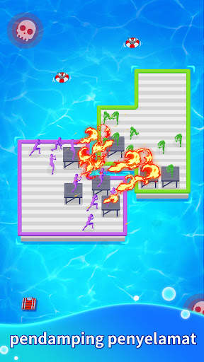 Pertahanan Raft: Perang Crazy screenshot 5