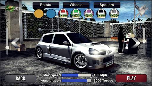 Clio Drift Driving Simulator screenshot 1