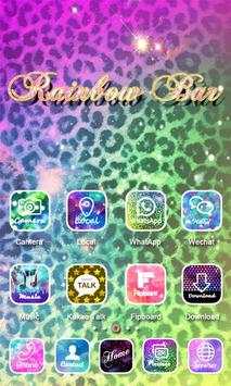 Rainbow Bar GO Launcher Theme screenshot 2