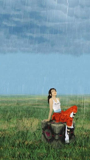 Chell in the Rain screenshot 1