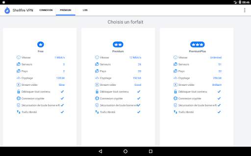 Shellfire VPN screenshot 11