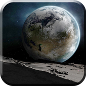 Earth From Moon Live Wallpaper icon