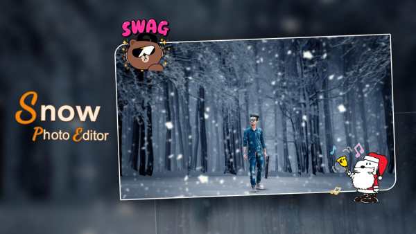 Snow Photo Editor screenshot 1