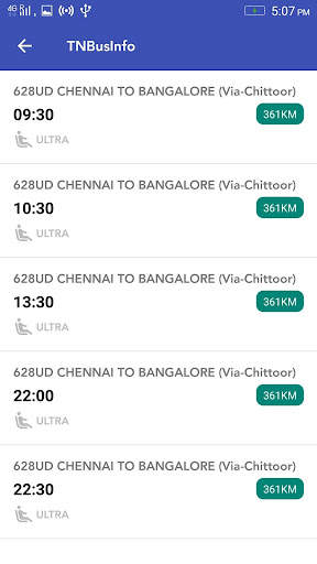 TN Bus Info - Tamilnadu TNSTC  screenshot 5