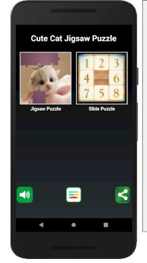 Cat puzzles Jigsaw , Slide ,2048 Puzzle Free Games screenshot 7