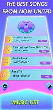 Piano Game: Now United screenshot 1