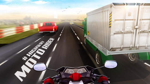 Highway Moto Rider - Traffic Race скриншот 2