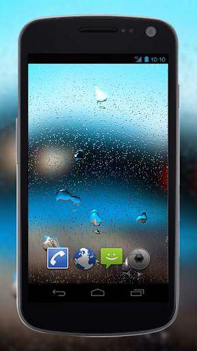 4K Rain Drops on Screen Live Wallpaper screenshot 4