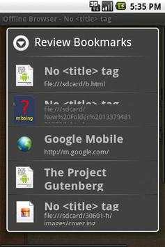 Offline Browser for HTML screenshot 4