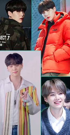 Suga BTS Wallpaper KPOP Fans HD screenshot 3