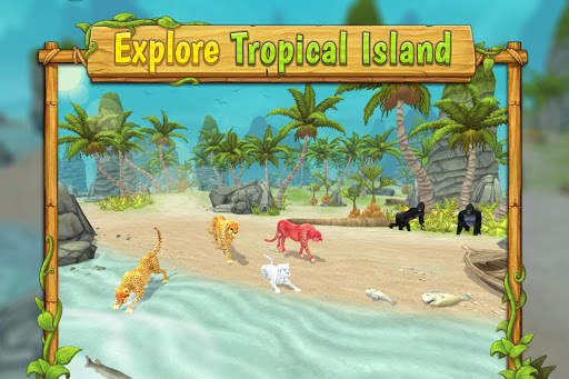 Cheetah Family Animal Sim screenshot 5