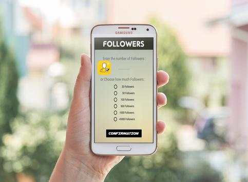 follow for Instagram Prank screenshot 7