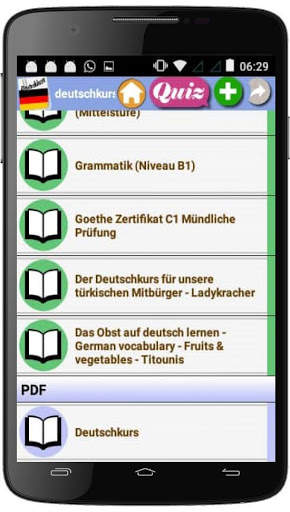 Deutsch kurs screenshot 1