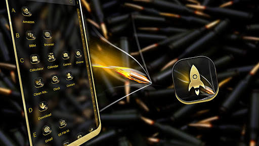 Gun Bullets Launcher Theme screenshot 4