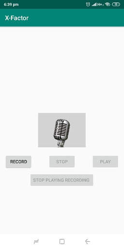 X-Factor Pro : Audio Recorder for raps, daily use. screenshot 2