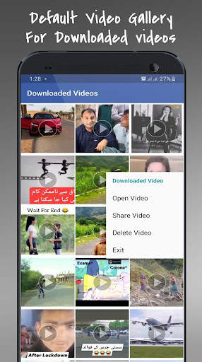 Descargador de videos para FB screenshot 13