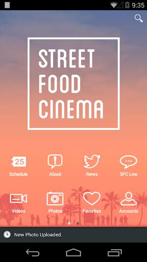 Street Food Cinema App screenshot 1