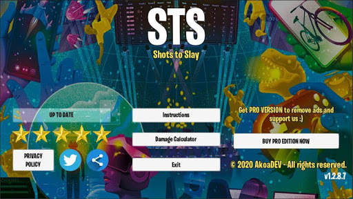 STS - Shots to Slay / Companion & Gun Guide screenshot 1