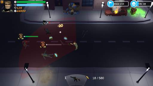 Zombie Spectre - Non idle top down shooter screenshot 2