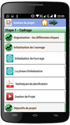 Cours de Gestion de Projet screenshot 2