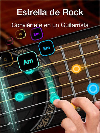 Simulador de guitarra con ritmo libre y juegos screenshot 17