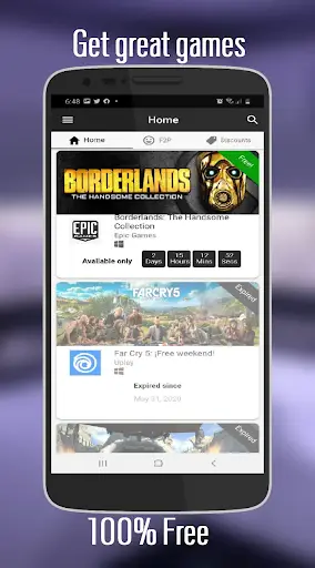 Free Games Alert screenshot 1