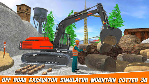 Off Road Excavator Simulator Mountain Cutter 3D screenshot 7