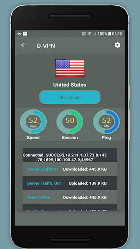 D-VPN - Unlimited Free VPN & Fast Security VPN screenshot 6