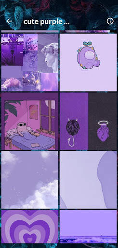 cute purple wallpapers screenshot 4