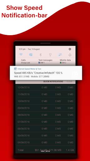 Internet Speed Meter & Speed T screenshot 5