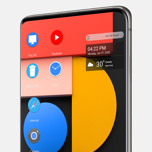 Pixel 5  Style Theme for Computer Launcher icon